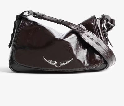 Bolso Zadig Zouzou vintage brown